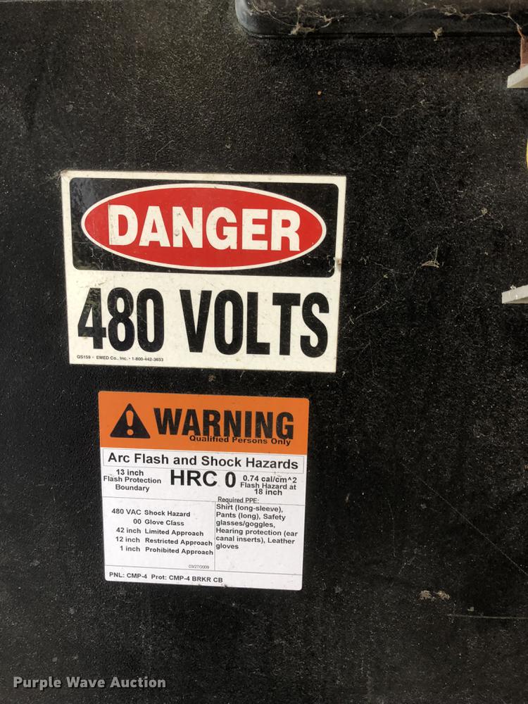 image for item DC0163 2004 Ingersoll Rand 1RN200H-25 air compressor