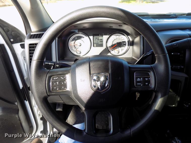 image for item DD3526 2017 Dodge Ram 5500 Crew Cab flatbed truck