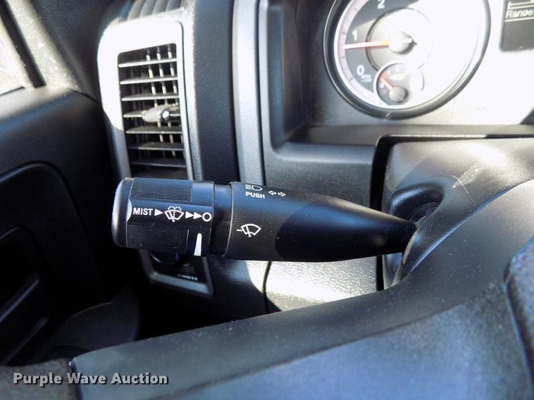 image for item DD3526 2017 Dodge Ram 5500 Crew Cab flatbed truck