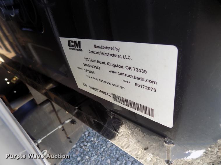 image for item DD3526 2017 Dodge Ram 5500 Crew Cab flatbed truck