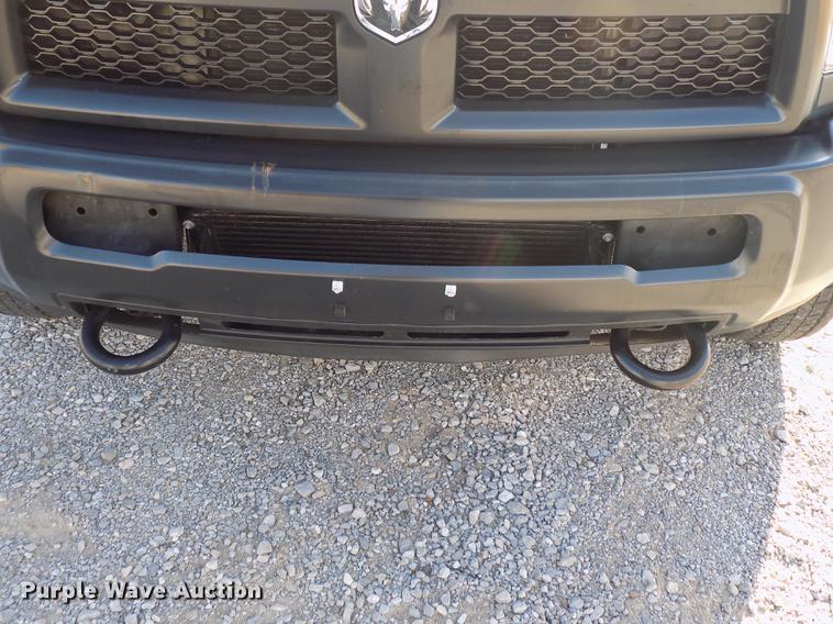 image for item DD3526 2017 Dodge Ram 5500 Crew Cab flatbed truck