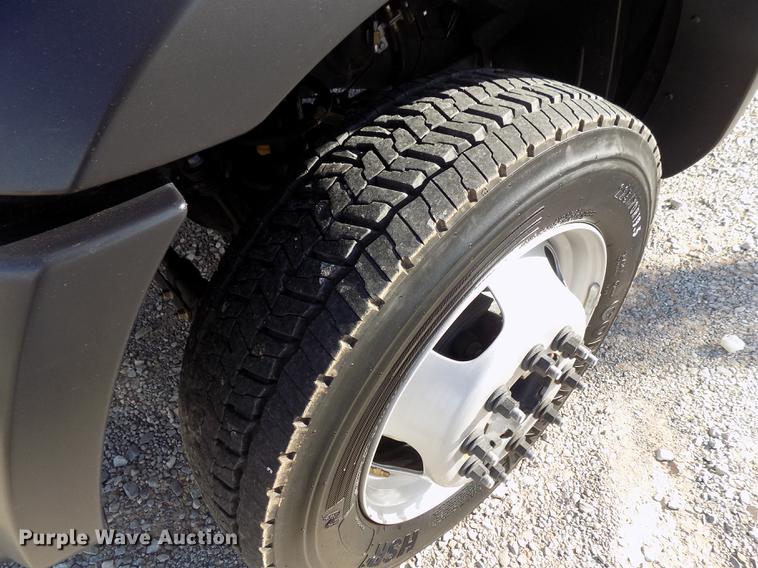 image for item DD3526 2017 Dodge Ram 5500 Crew Cab flatbed truck