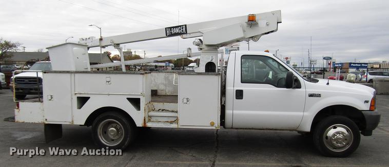 image for item DD3809 2001 Ford F450 Super Duty bucket truck