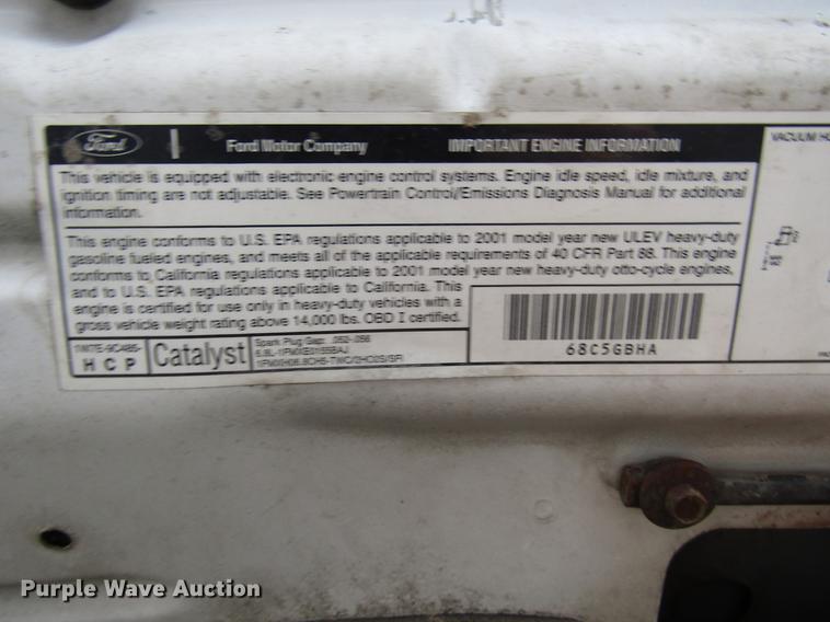 image for item DD3809 2001 Ford F450 Super Duty bucket truck