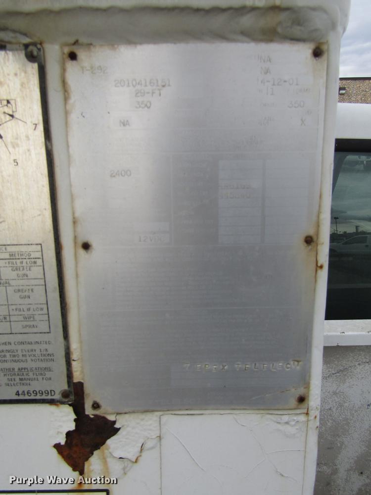 image for item DD3809 2001 Ford F450 Super Duty bucket truck