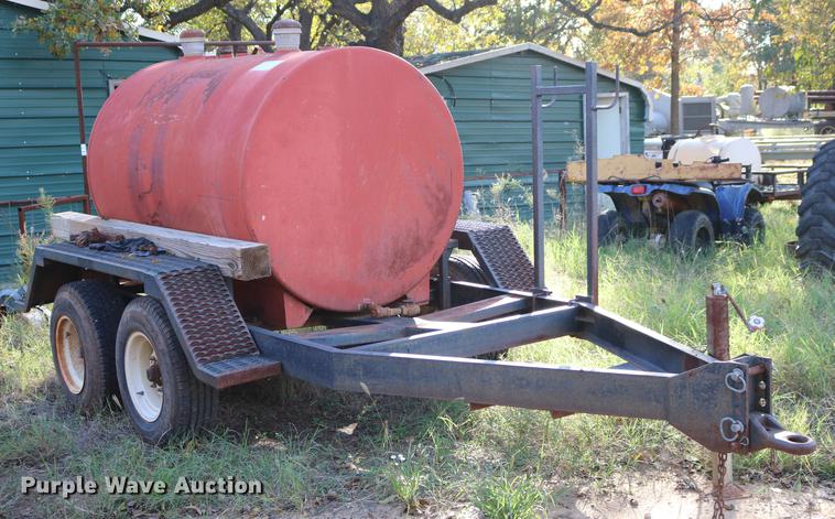 image for item DD5353 Shop built tank trailer