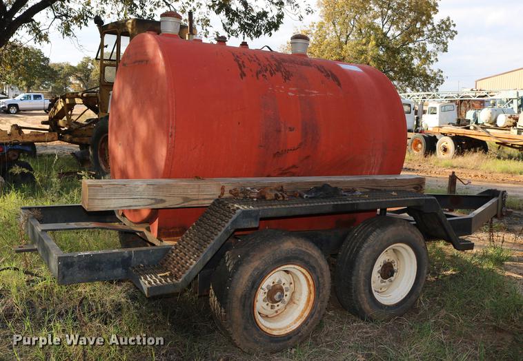 image for item DD5353 Shop built tank trailer