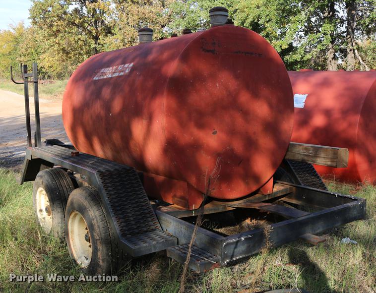 image for item DD5353 Shop built tank trailer