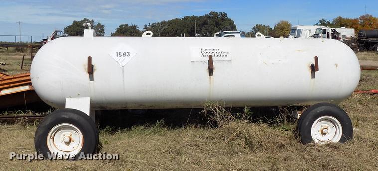 image for item DD5358 Farmers Co-Op anhydrous ammonia tank