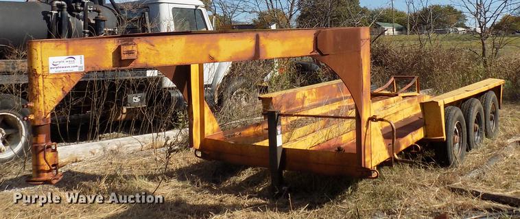 image for item DD5364 Shop built utility trailer