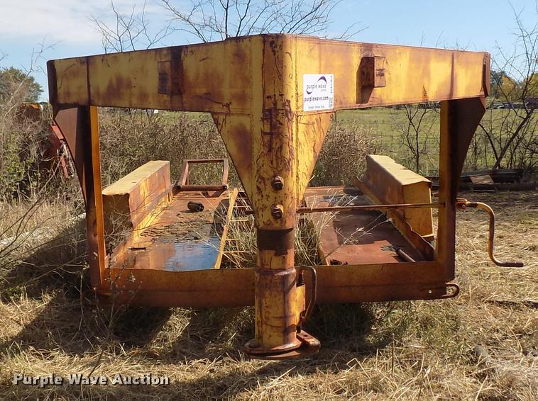 image for item DD5364 Shop built utility trailer