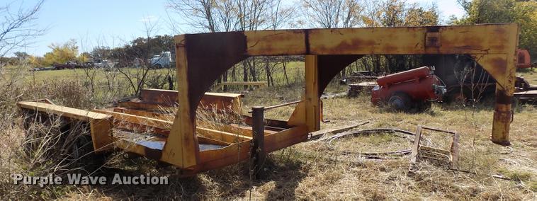 image for item DD5364 Shop built utility trailer