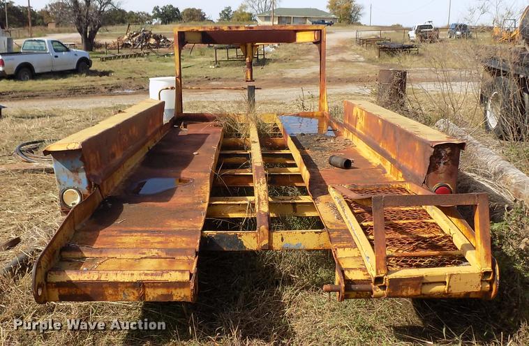 image for item DD5364 Shop built utility trailer