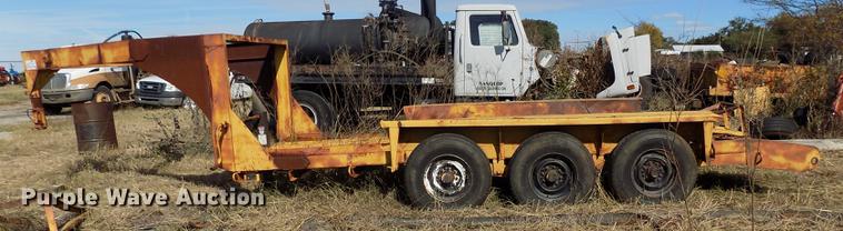 image for item DD5364 Shop built utility trailer