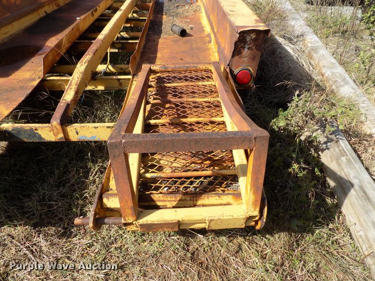 image for item DD5364 Shop built utility trailer