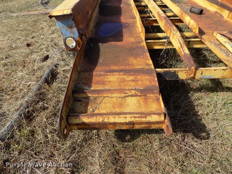 image for item DD5364 Shop built utility trailer