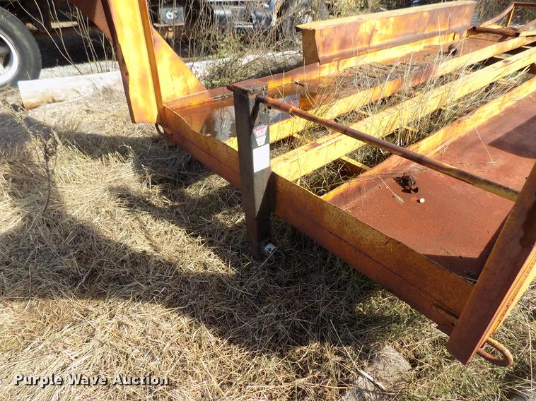 image for item DD5364 Shop built utility trailer