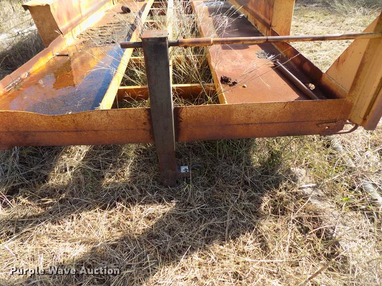 image for item DD5364 Shop built utility trailer