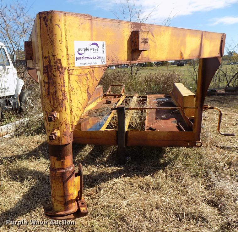 image for item DD5364 Shop built utility trailer