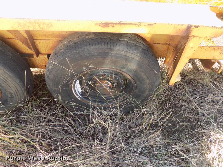 image for item DD5364 Shop built utility trailer