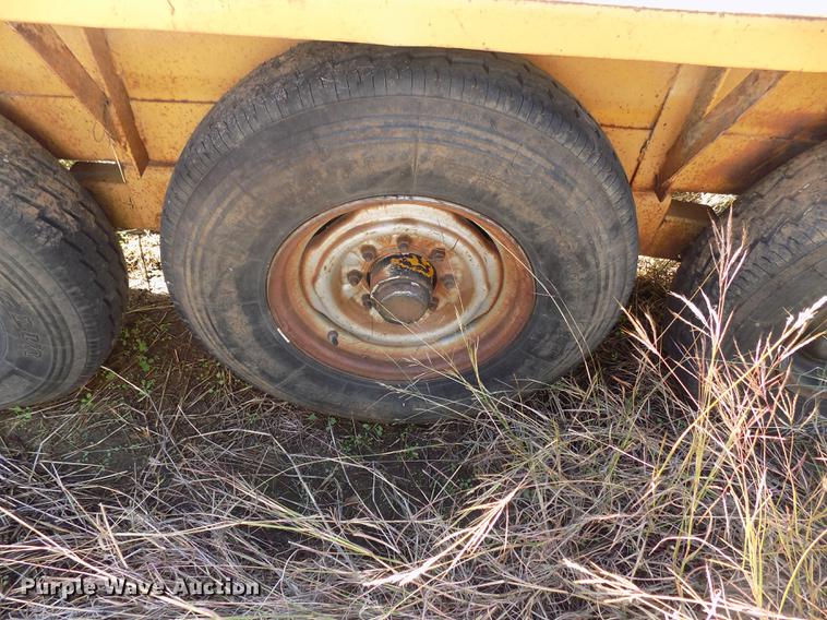 image for item DD5364 Shop built utility trailer