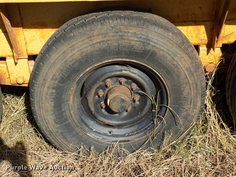 image for item DD5364 Shop built utility trailer