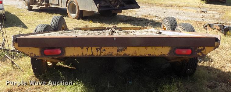 image for item DD5368 Shop built utility trailer