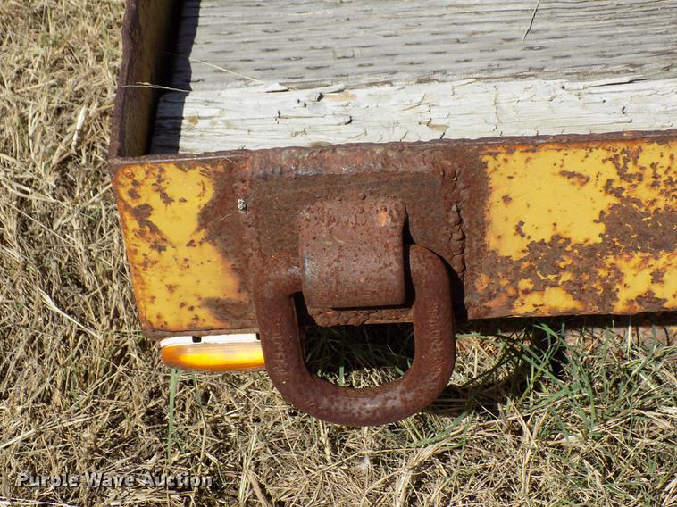 image for item DD5368 Shop built utility trailer