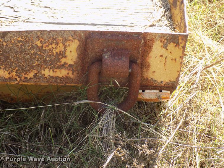 image for item DD5368 Shop built utility trailer