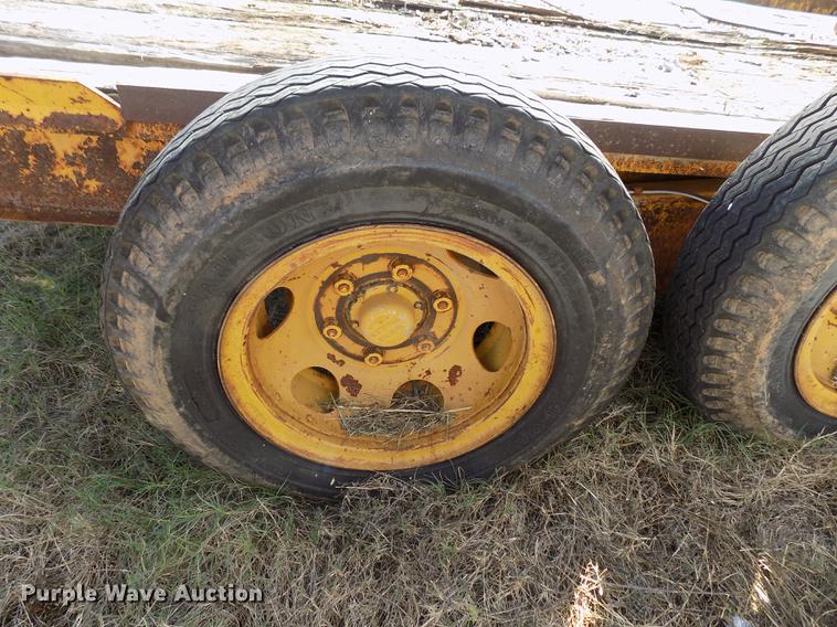 image for item DD5368 Shop built utility trailer