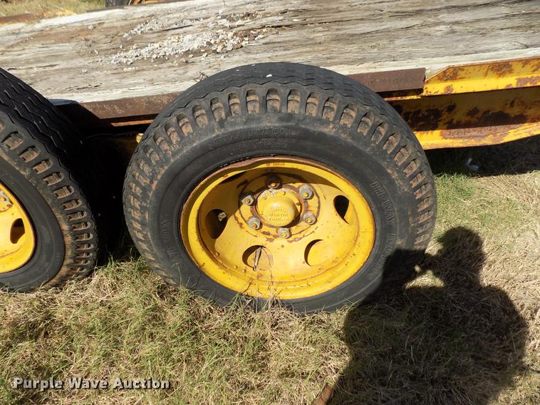 image for item DD5368 Shop built utility trailer