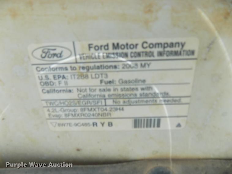 image for item DD5376 2008 Ford F150 pickup truck