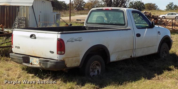 image for item DD5377 2002 Ford F150 pickup truck
