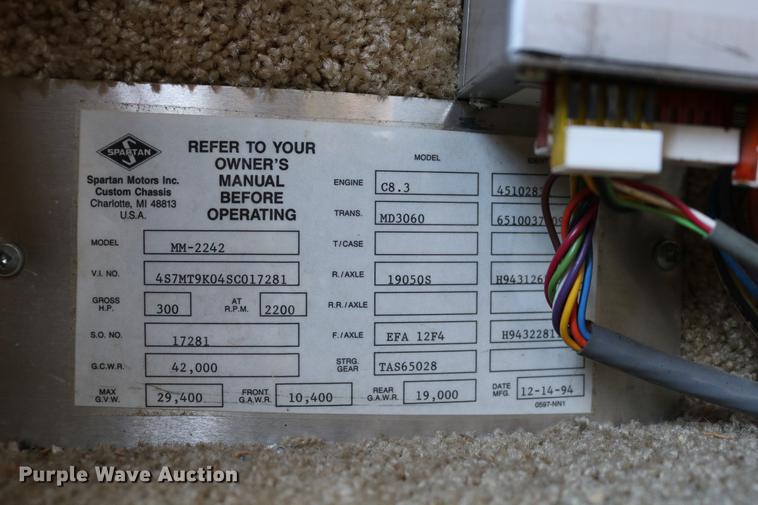 image for item DE1861 1995 Newmar London Aire RV