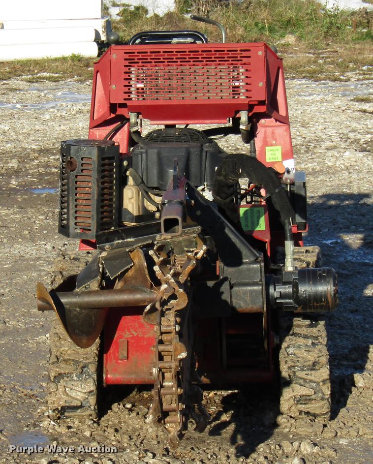 image for item DE5926 2013 Toro TRX20 trencher and trailer