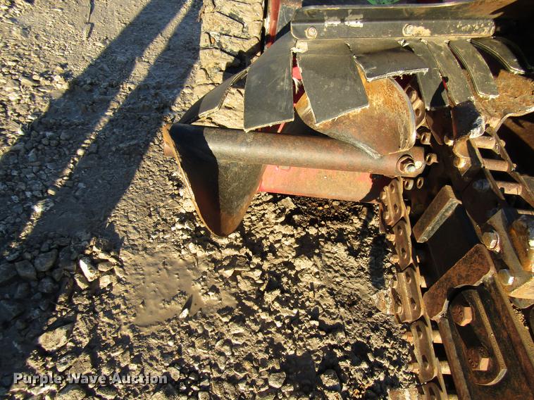 image for item DE5926 2013 Toro TRX20 trencher and trailer