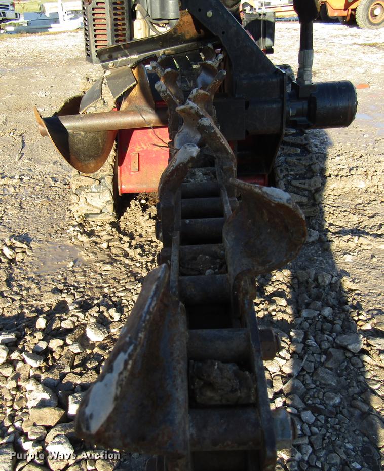 image for item DE5926 2013 Toro TRX20 trencher and trailer