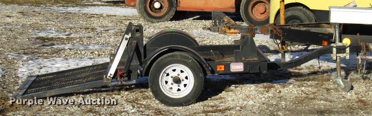 image for item DE5926 2013 Toro TRX20 trencher and trailer