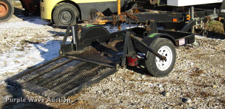 image for item DE5926 2013 Toro TRX20 trencher and trailer
