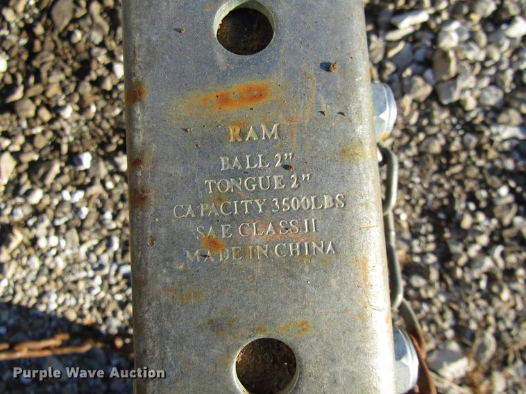 image for item DE5926 2013 Toro TRX20 trencher and trailer