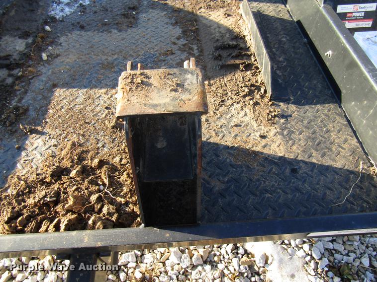 image for item DE5926 2013 Toro TRX20 trencher and trailer