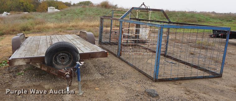 image for item DF1518 1991 FFC utility trailer