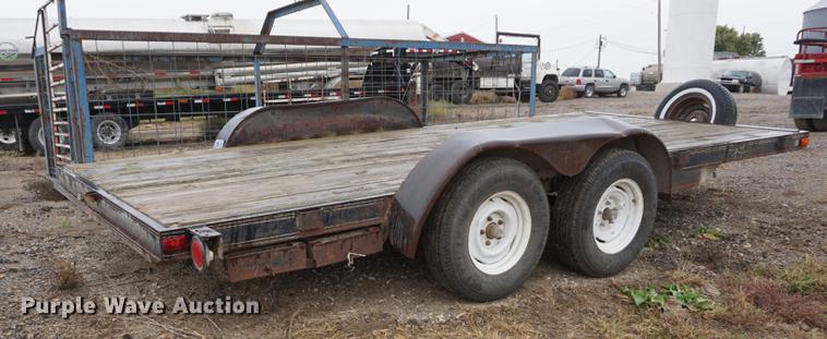 image for item DF1518 1991 FFC utility trailer