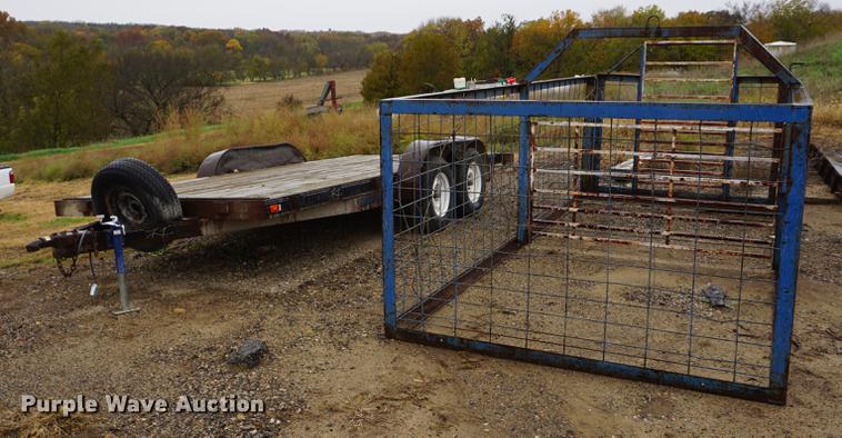 image for item DF1518 1991 FFC utility trailer