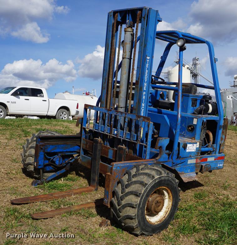 image for item DF1522 1996 Teledyne Princeton D5000 piggyback forklift