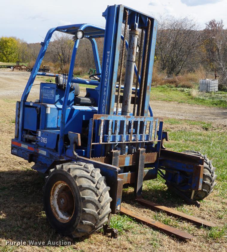 image for item DF1522 1996 Teledyne Princeton D5000 piggyback forklift