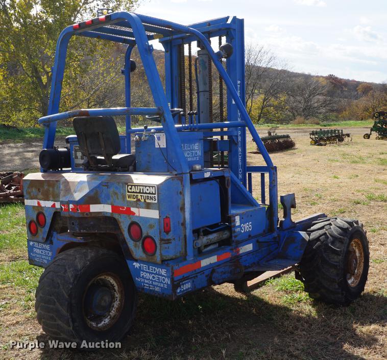 image for item DF1522 1996 Teledyne Princeton D5000 piggyback forklift