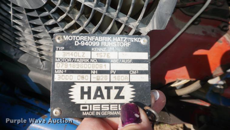 image for item DF1522 1996 Teledyne Princeton D5000 piggyback forklift