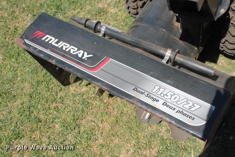 image for item DZ9897 Murray 11.50/27 snow blower