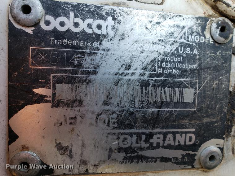 image for item EF9995 1998 Bobcat 863 skid steer